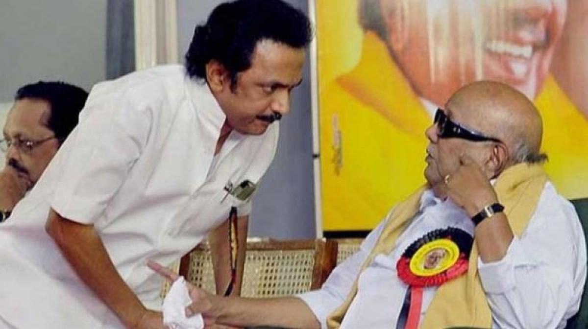 Karunanidhi doing well: MK Stalin